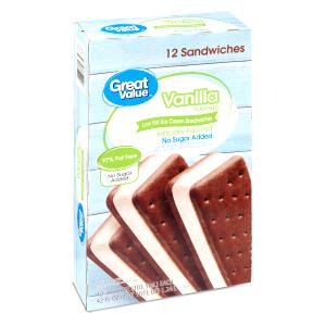 100 G Lowfat Frozen Milk Dessert Sandwich Bar