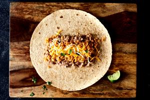 100 G Meatless Burrito with Beans and Cheese