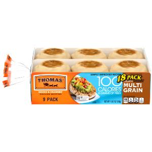 100 G Mixed Grain English Muffins (Includes Granola)