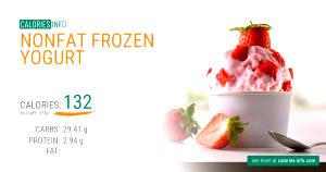 100 G Nonfat Frozen Yogurt