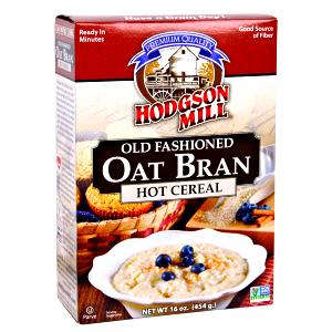 100 G Oat Bran Cereal (Fat Added in Cooking)