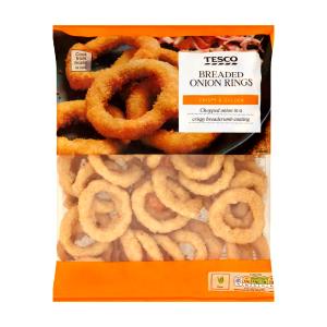 100 G Onion Rings (Par Fried, Breaded, Frozen)