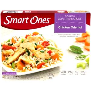 100 G Oriental Chicken and Vegetable Entree with Rice (Frozen Meal)