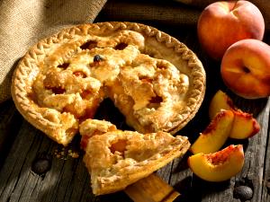 100 G Peach Pie (Two Crust)