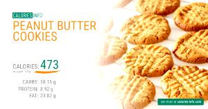 100 G Peanut Butter Cookies