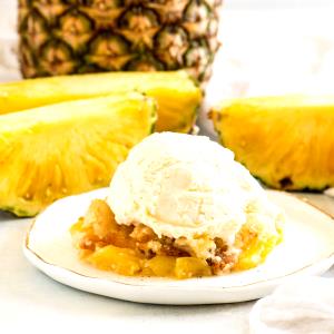 100 G Pineapple Cobbler