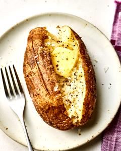 100 G Potatoes (with Salt, Cooked In Skin, Microwaved)