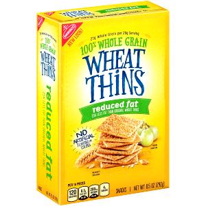 100 G Reduced Fat Wheat Crackers