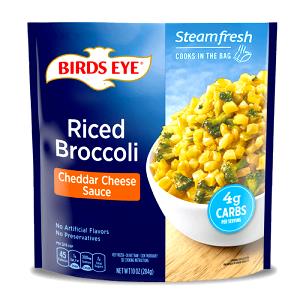 100 G Rice with Broccoli in Cheese Sauce (Frozen Side Dish)