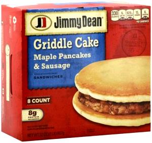 100 G Sausage Griddle Cake Sandwich