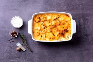 100 G Scalloped Potatoes (with Butter)