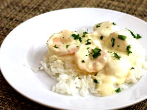 100 G Seafood Newburg with Rice and Vegetable (Frozen Meal)