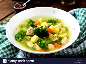 100 G Seafood Soup with Vegetables (Including Carrots, Broccoli, and/or Dark-Green Leafy, No Potatoes)