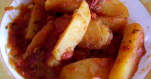 100 G Stewed Potatoes with Tomatoes