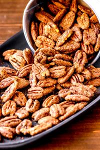 100 G Sugared Pecans (Sugar and Egg White Coating)