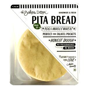 100 G Toasted Whole Wheat Pita Bread