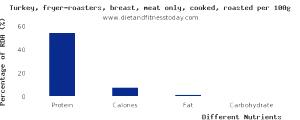 100 G Turkey Breast Meat (Fryer-Roasters)