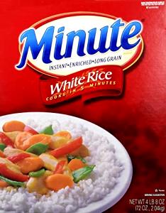 100 G White Rice (Long-Grain, Dry, Enriched, Precooked or Instant)