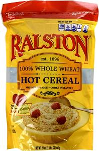 100 G Whole Wheat Hot Natural Cereal (Without Salt, Cooked with Water)