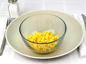 100 G Yellow Sweet Corn (Without Salt, Drained, Cooked, Boiled)