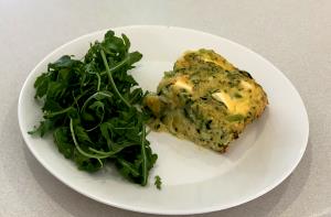 100 G Zucchini Frittata