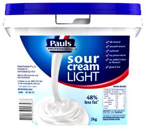 100 Grams Less Fat Sour Cream