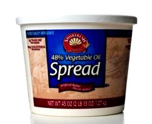 100 Grams Margarine, Spread, 48% Fat, Tub