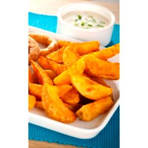 100 Grams Potato Wedges, Frozen