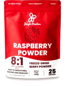 100 Grams Raspberry, Seedless, Freeze Dried Powder