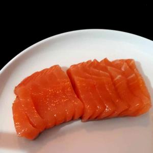 100 Grams Salmon, Pink