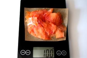 100 Grams Salmon, Smoked