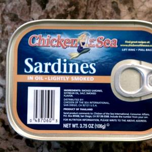 100 Grams Sardine, In Oil, Canned