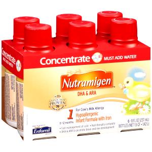 100 Ml Infant Formula (Nutramigen, with Iron, from Concentrate)