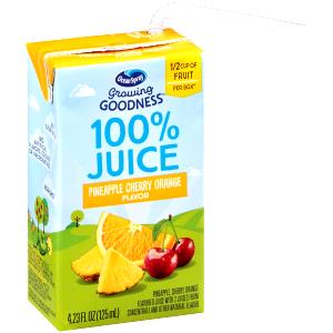 100 Ml Pineapple Orange Juice (Bottled or in a Carton, Canned)