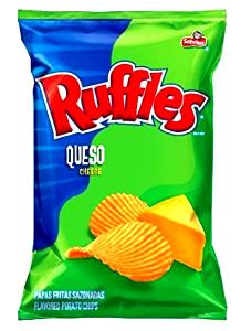 11 chips (1 oz) Queso Cheese Potato Chips