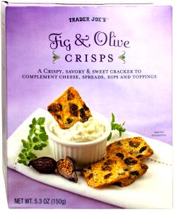 11 crackers (30 g) Fig & Olive Crisps