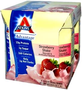 11 Oz Strawberry Supreme Shake, Low Carb, Rtd