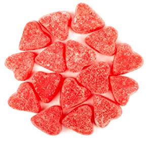 11 pieces (30 g) Jelly Hearts