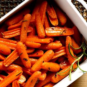 110 Grams Glazed Carrots