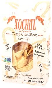 12 chips (1 oz) 100% White Corn Tortilla Chips