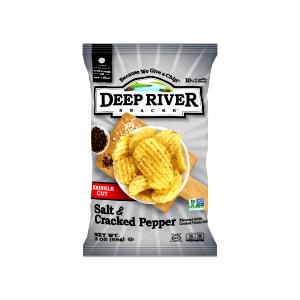 12 chips (28 g) Cracked Pepper & Sea Salt Kettle Cooked Potato Chips