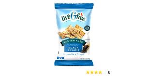 12 crisps (18 g) Black Sesame