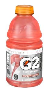 12 fl oz (355 ml) G2 Perform 02 - Raspberry Lemonade