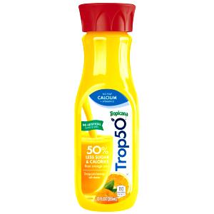 12 fl oz (355 ml) Trop50 Orange Juice No Pulp (Bottle)