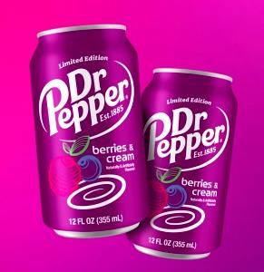 12 Fl Oz Dr Pepper, Berries & Cream, Diet