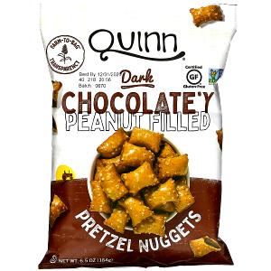 12 nuggets (28 g) Dark Chocolatey Peanut Pretzels