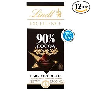 12 pieces (40 g) Extreme Dark Chocolate