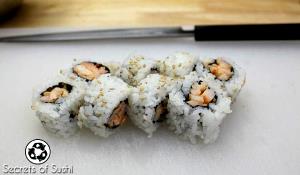 12 Pieces Sushi Spicy Roll, Shrimp