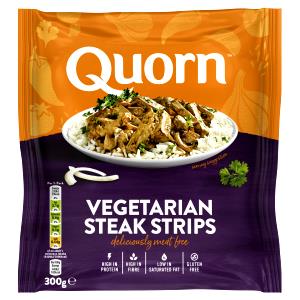 12 Strips Veggie Steak Strips, Vegan