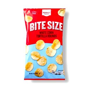 13 Chips Bite Size Tortilla Chips, White Corn